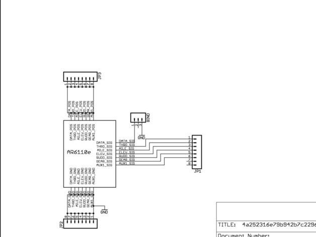 AR6110e receiver adaptor board