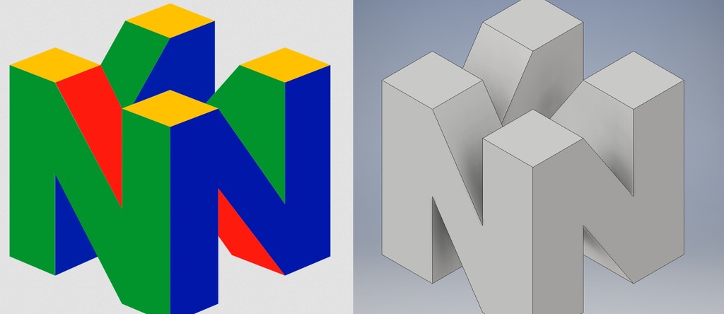 3D N64 Logo