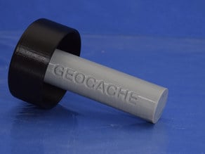 Geocache Container - Pole Cap