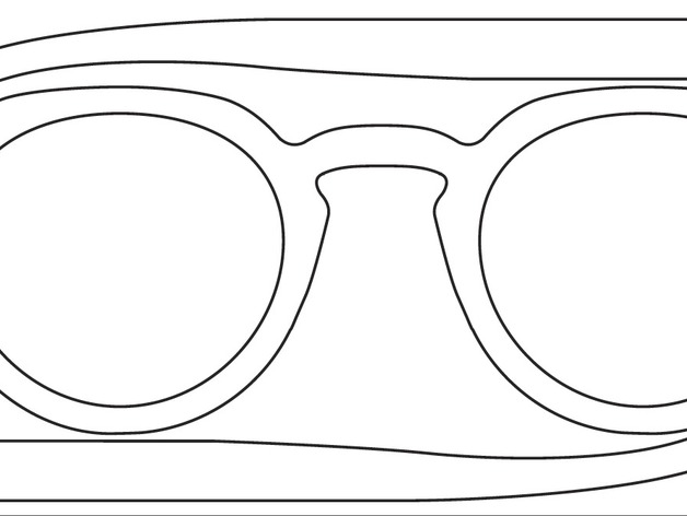 Open Glasses Model #004