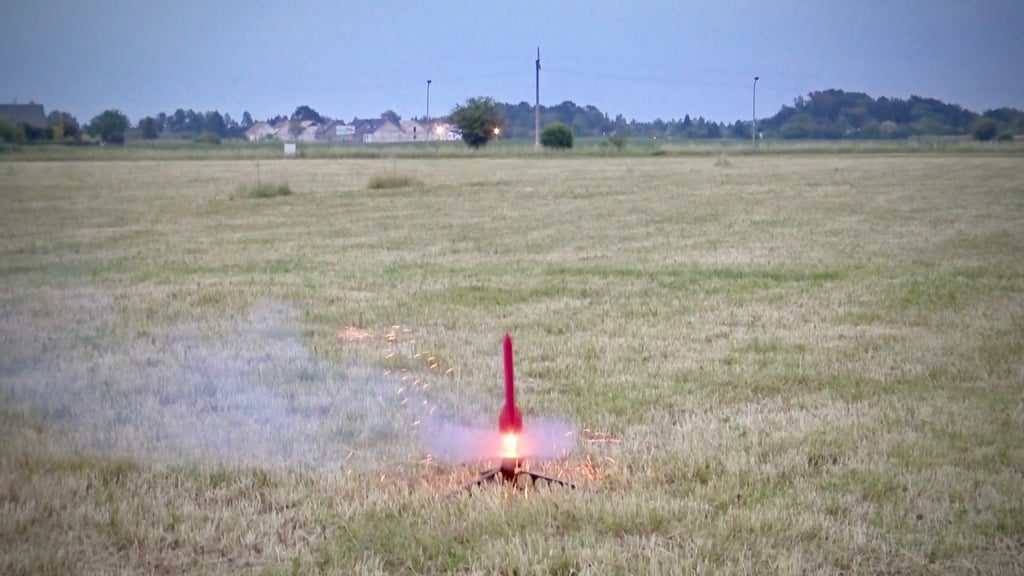 2-Stage Model Rocket, Geresimenko