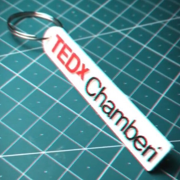 TEDx Chamberi Keychain