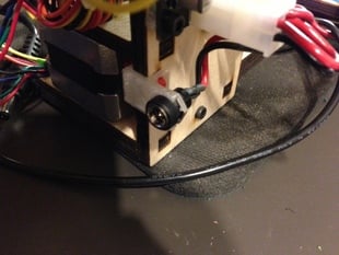 Printrbot Simple Power Connector Mount