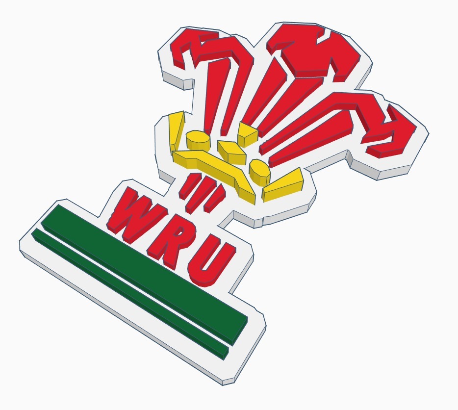 Wales national rugby union team Logo