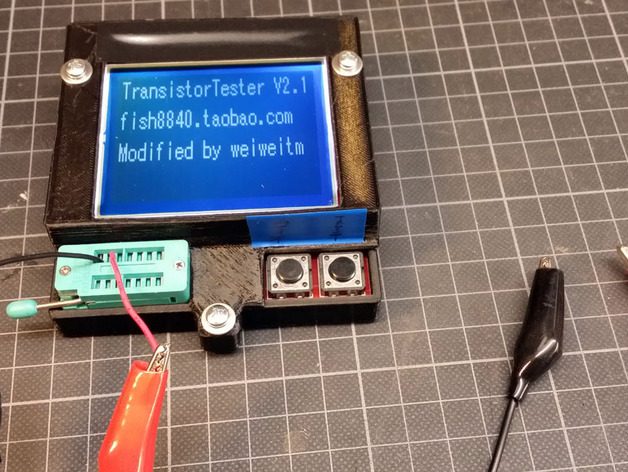 Case for Component Tester Transistor Tester  Fish8840