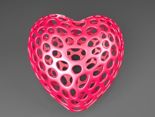 Heart - Voronoi Style