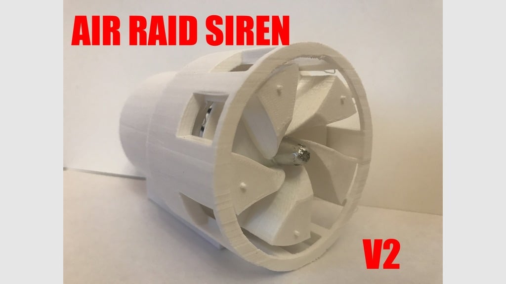 V2 Brushless Air Raid Siren