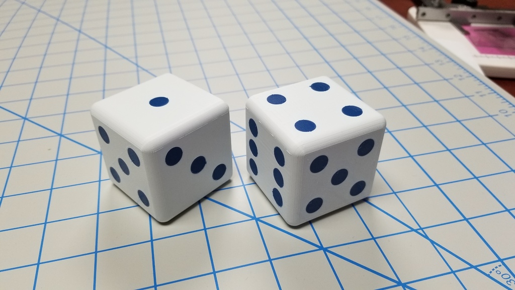 Dice 2 Color Solid