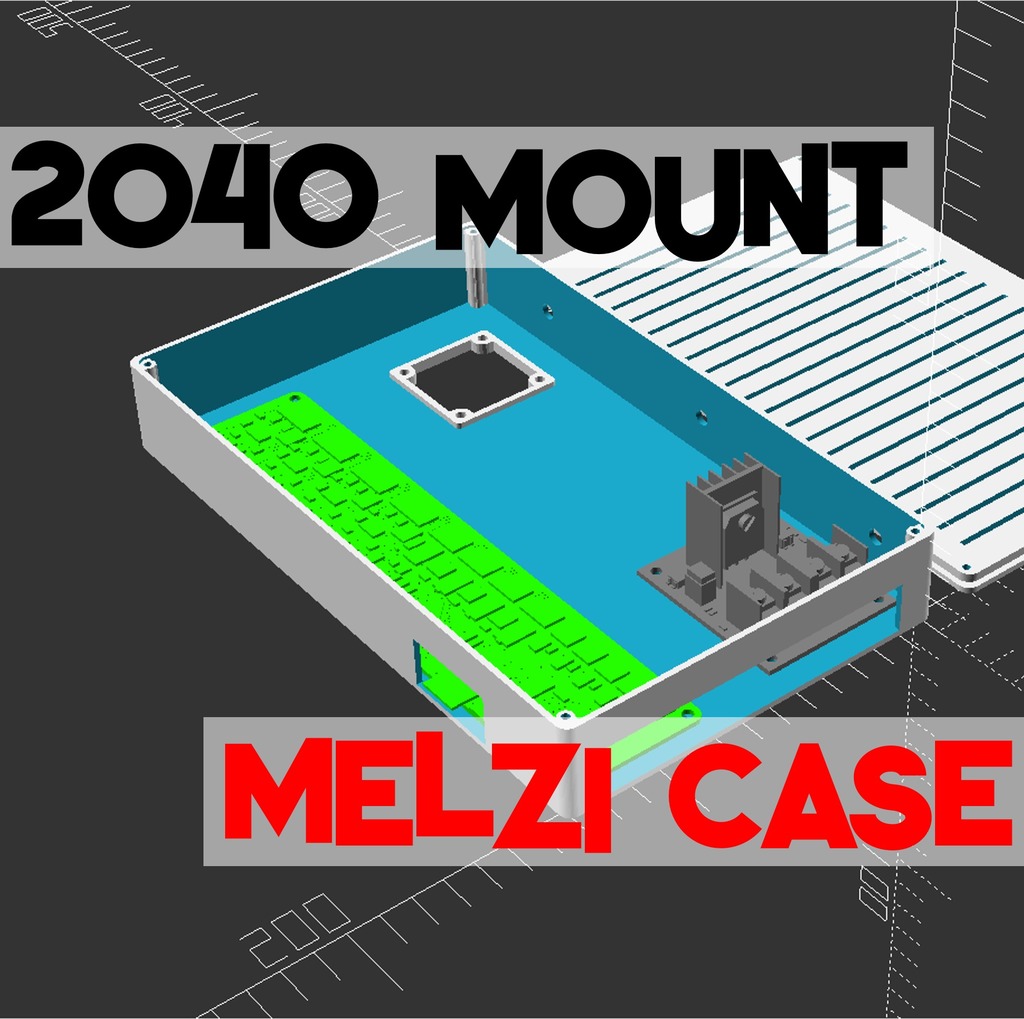 Melzi 2040 Electronics Case