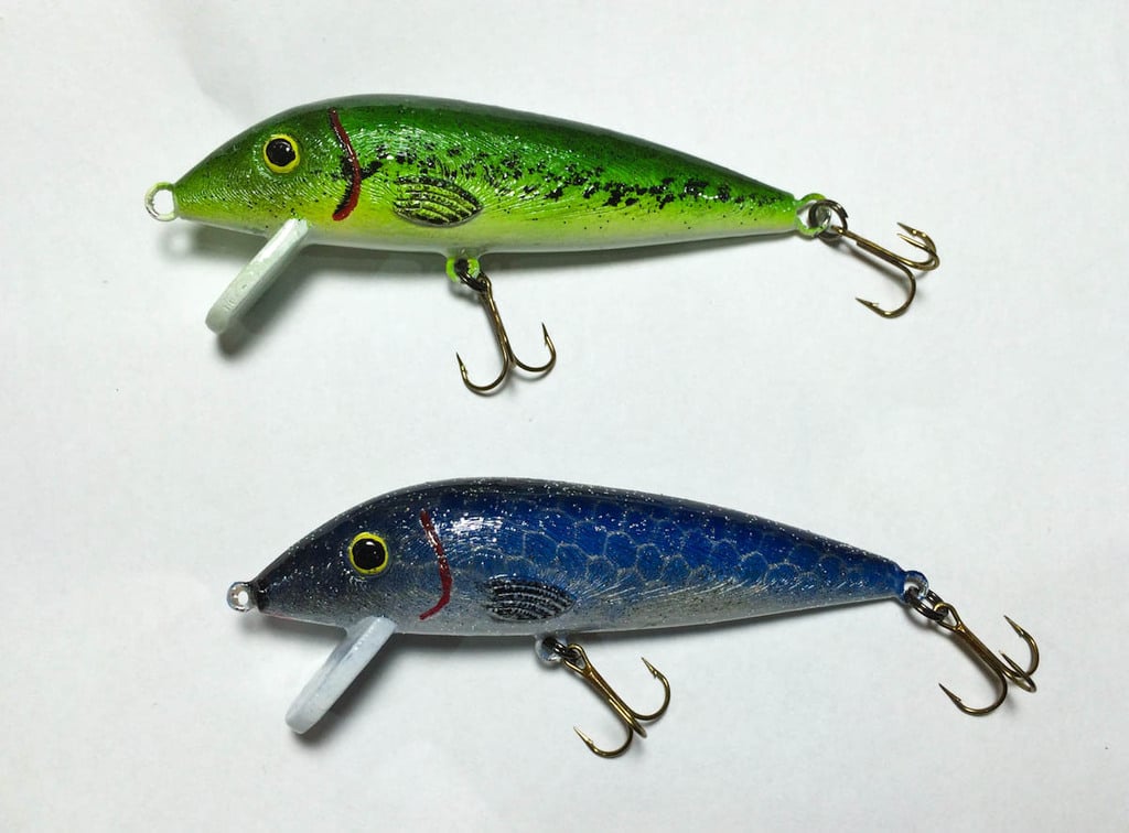 Topwater Fishing Lure by sthone - Thingiverse