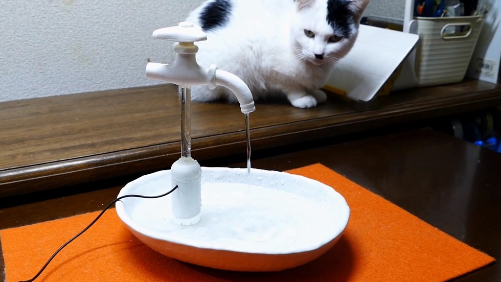 Magic Cat Water Faucet Fountain