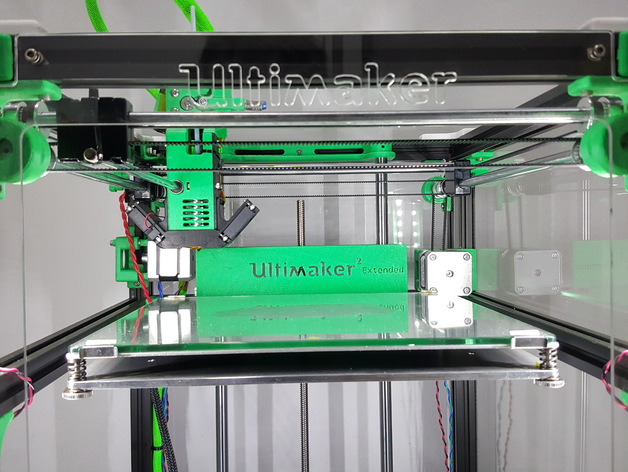 Ultimaker 2 Extended Aluminum Extrusion Back Cover