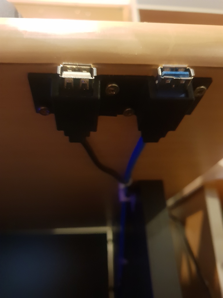 usb extension cable mount