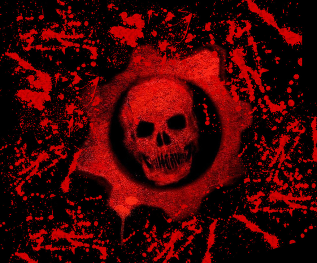 Gears of War Emblem Stencil