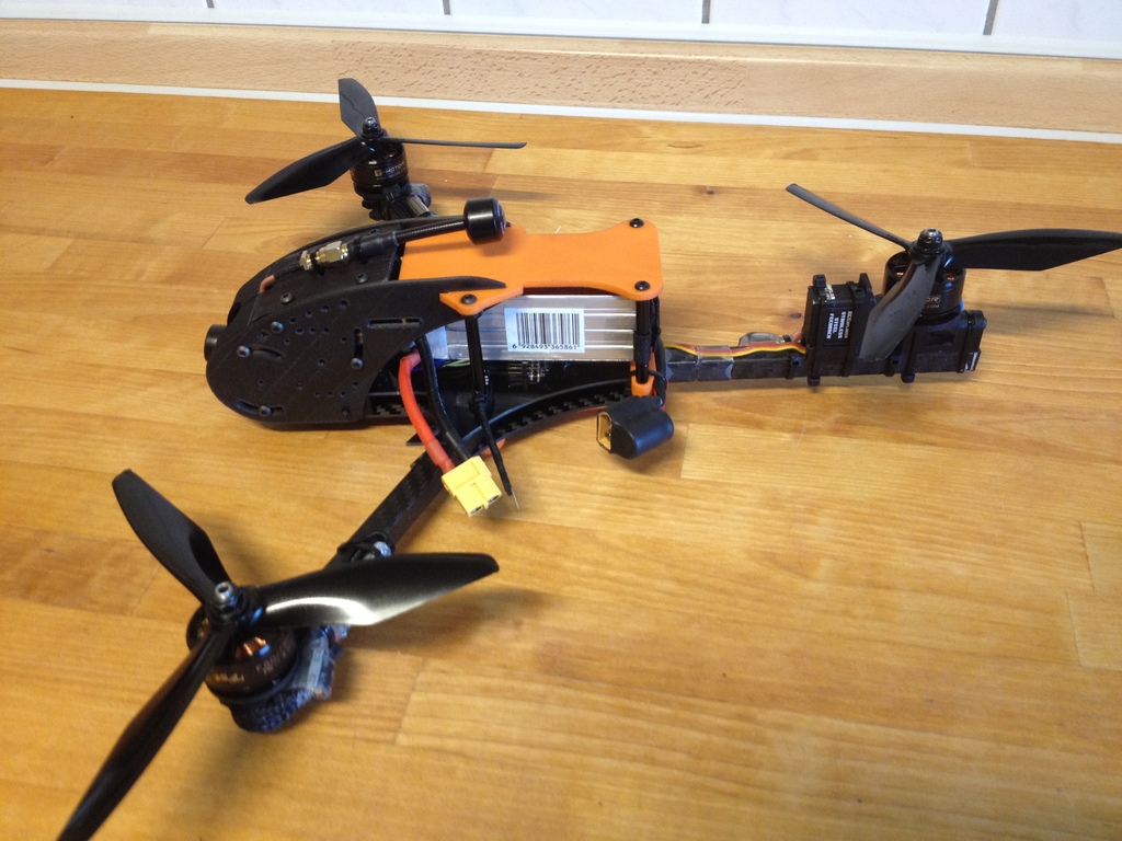 Tricopter Mini Racing Canopy remixed