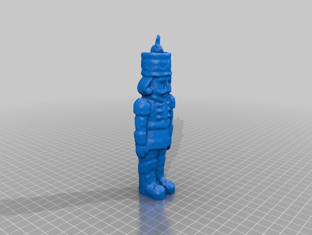 Soldier Ornament scanned with MakerBot Digitizer Desktop 3D Scanner