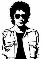 Gustavo Cerati stencil