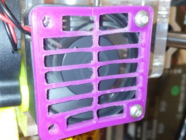 Extruder fan plastic grill 4cm