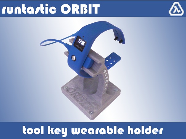 runtastic Orbit wearable holder (tool key design)
