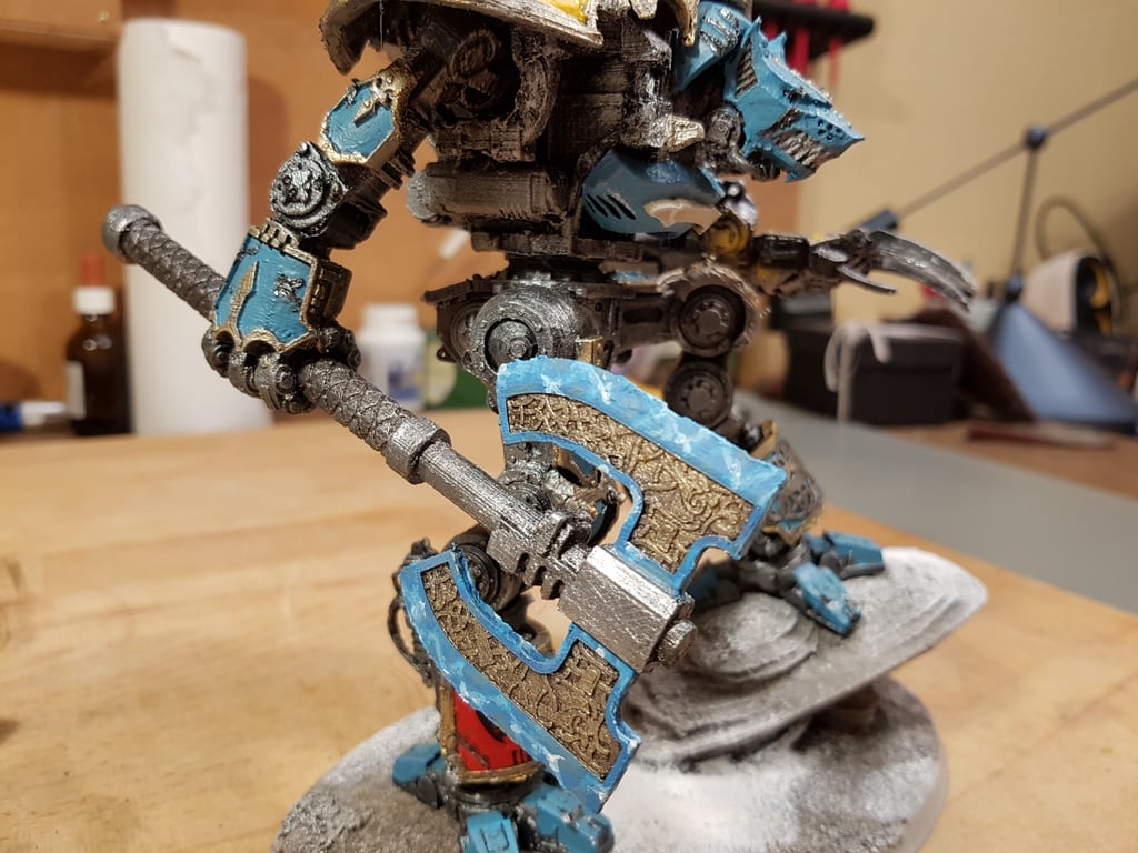 Imperial knight weapon axe