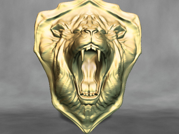 Lions Head Shield