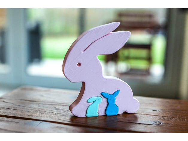 Easter Rabbit Puzzle