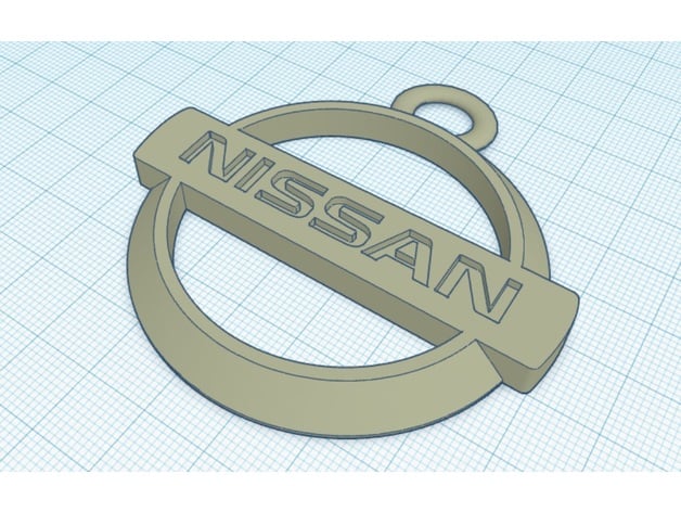 Nissan keychain logo