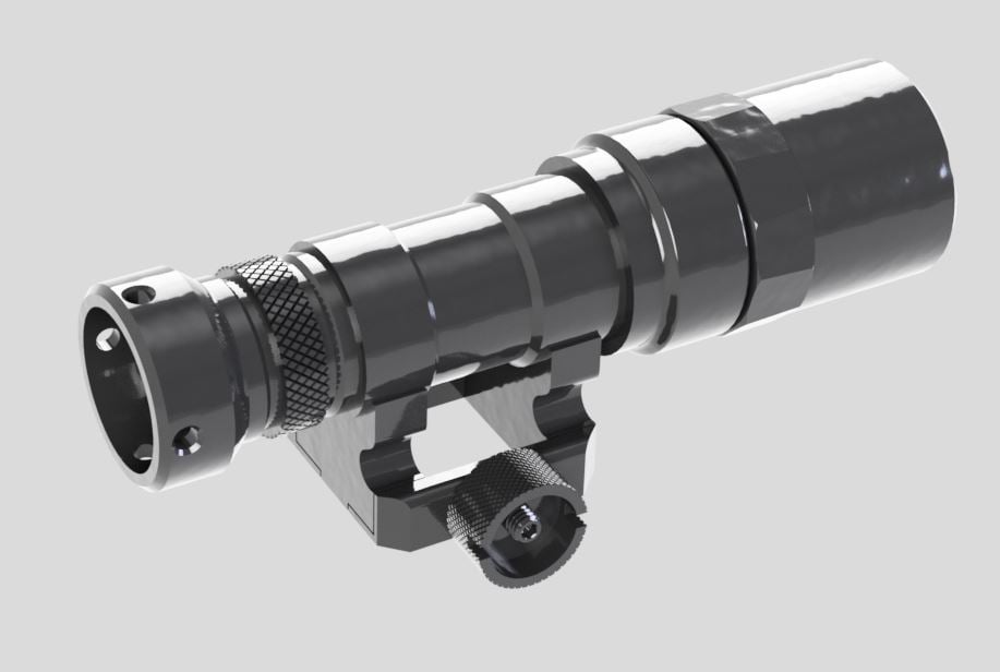 Mudtrooper E-10, E-11B or E22 Blaster Flashlight (SureFire M300 Replica)