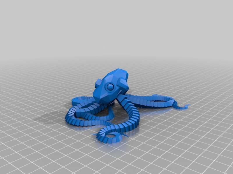 My Customized Plastic Reef #2: Random Octopus Generator