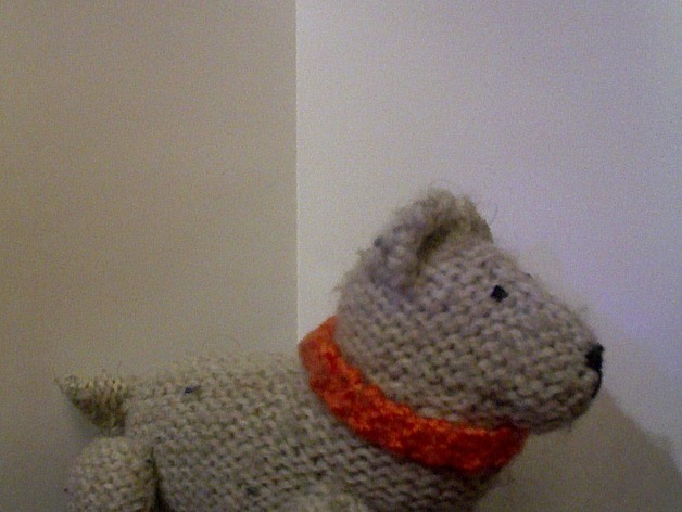 Knitted Dog