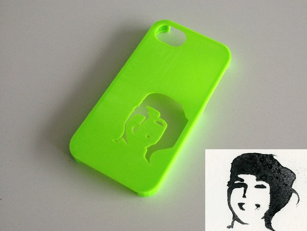 Customizable iPhone Stencil Case