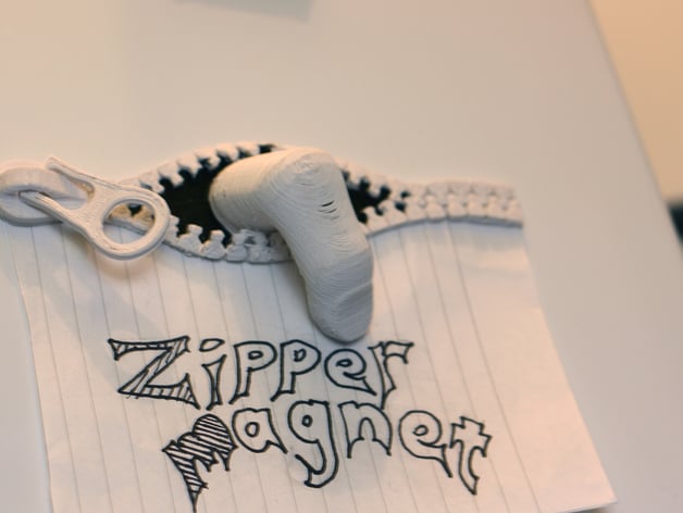 Zipper Magnet