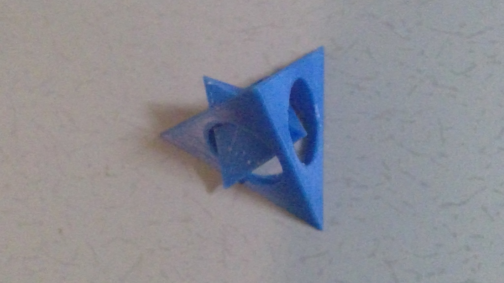 regular tetrahedron in regular tetrahedron