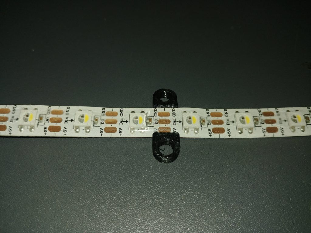 LED Strip Mounting Clamp