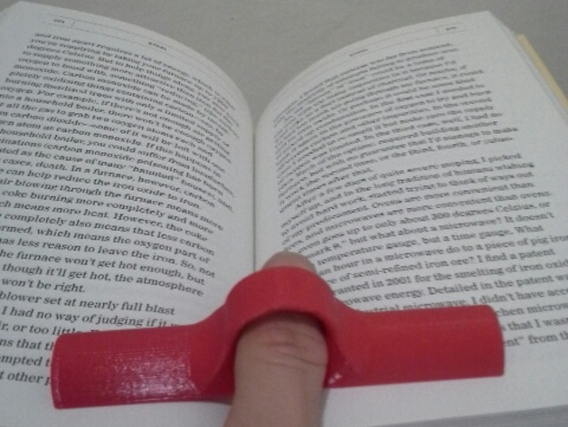 Thumb-ring page-holder