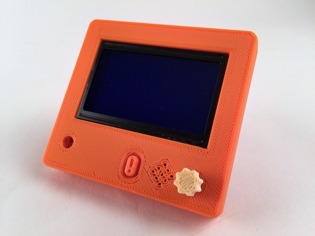 LCD Display Housing & Stand - 128x64 LCD w/ SD Card