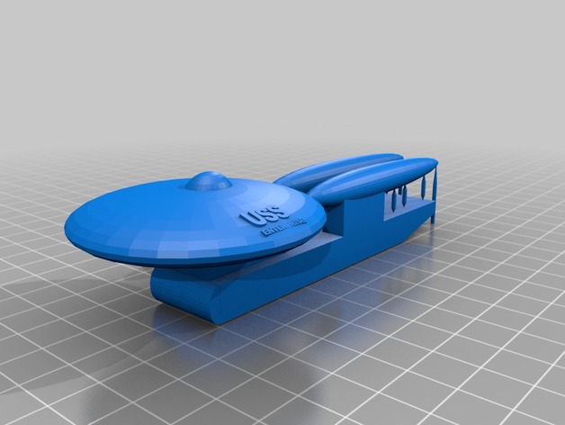 USS Enterprise (for 3D printing)