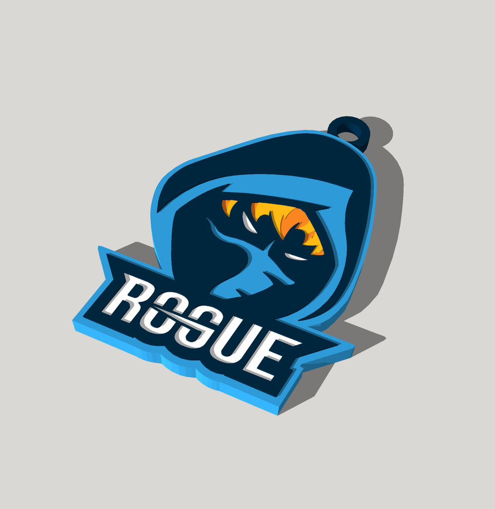 Rogue Esports Logo Charm