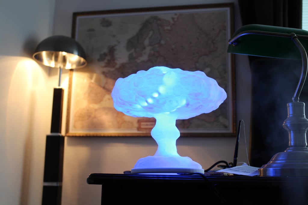 Mushroom Cloud Lamp