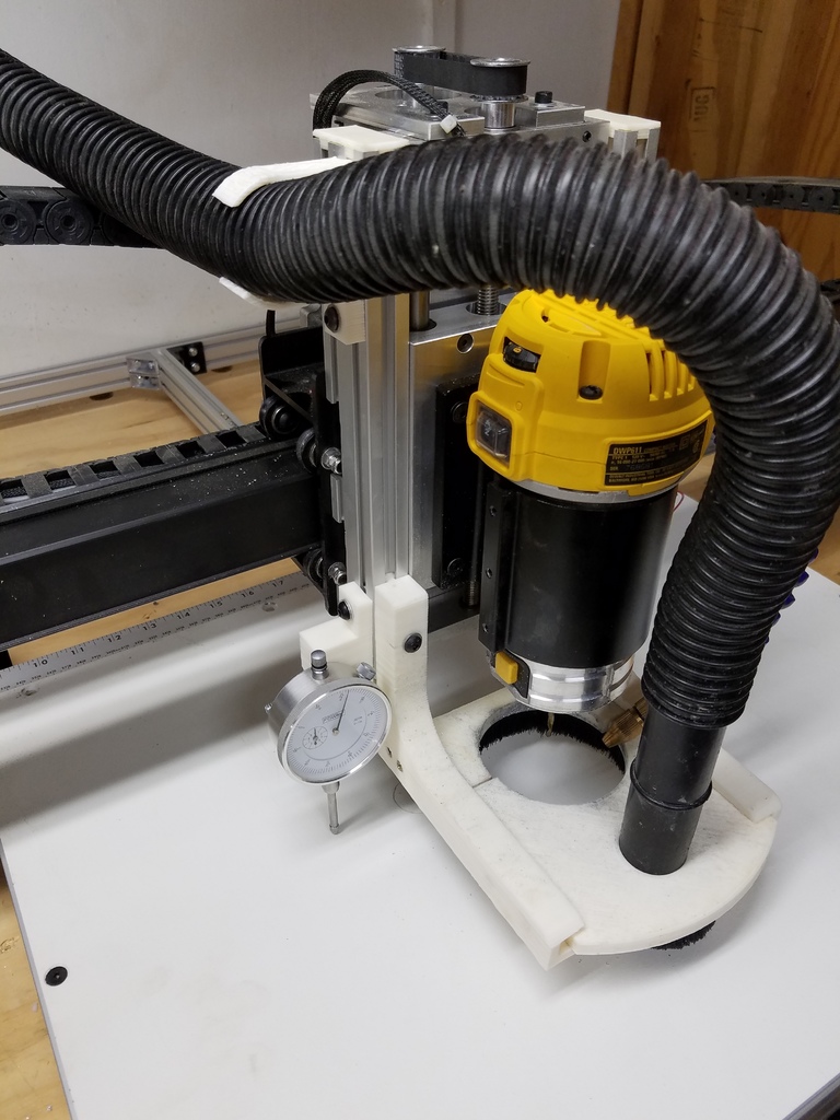 Vacuum hose mount for my x-carve 