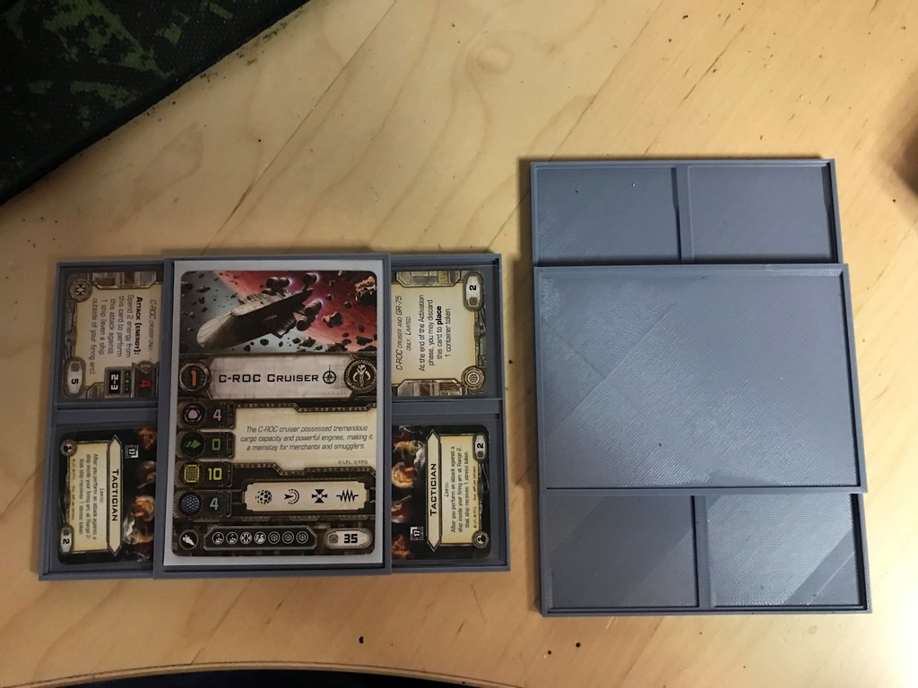 Star Wars Legion X-Wing Armada Compact Card Holder