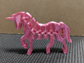 Flexi Unicorn (Single Extrusion)