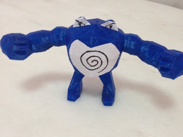 Low-Poly Poliwrath - ?????