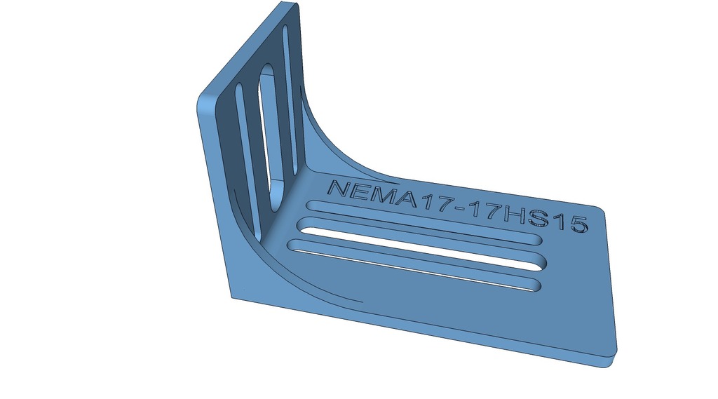 Focuser Bracket NEMA17 for Crayford type focuser