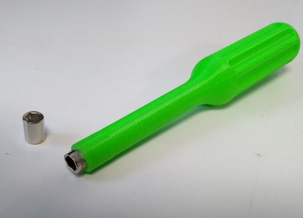 5mm nut driver handle (using nut driver from new PC build fixings)