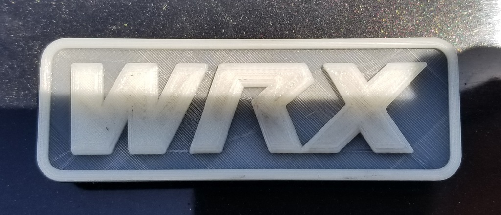 WRX Lock Badge