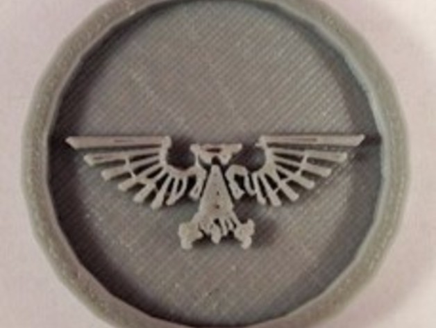 40mm X 4mm Token - Marker of Impieral Army 40K Bits