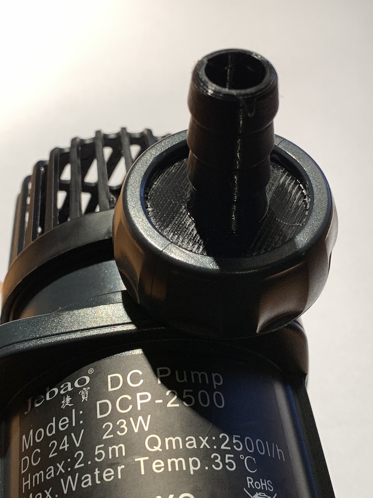 Jebao DC Pump 12mm adapter