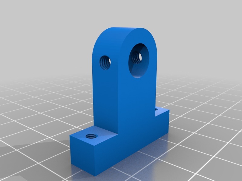 Anycubic i3 Mega - Y-Axis Rod Bearing Block with Threads