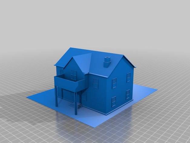FICHIER pour imprimante 3D : maison House_preview_featured